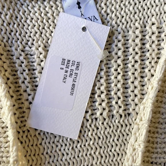 NWT Pholya boho vest size S color ecru